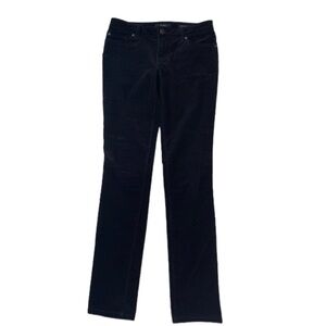 JESSICA SIMPSON Forever Skinny black cords corduroy pants size 28/6